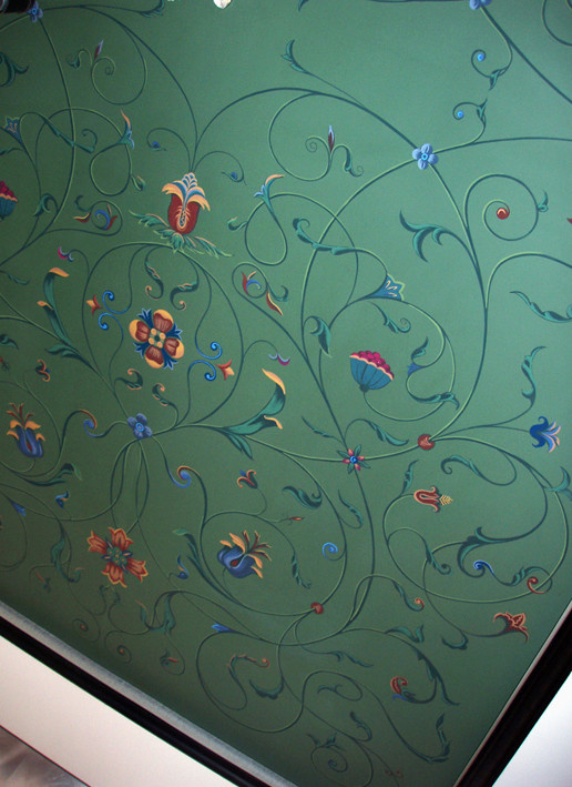 Lincrusta и роспись