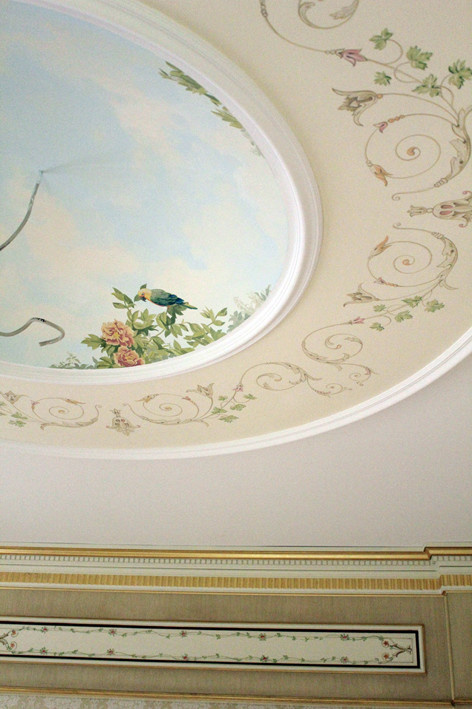 Lincrusta и роспись