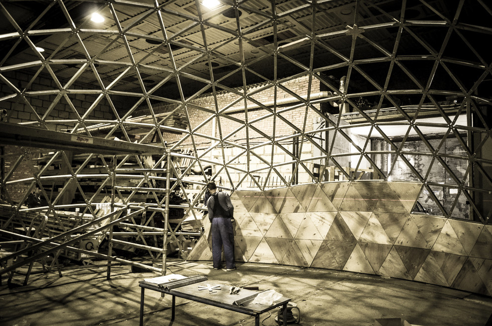 металлический каркас "GEODOME"