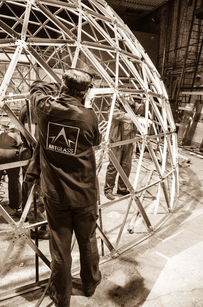 металлический каркас "GEODOME"