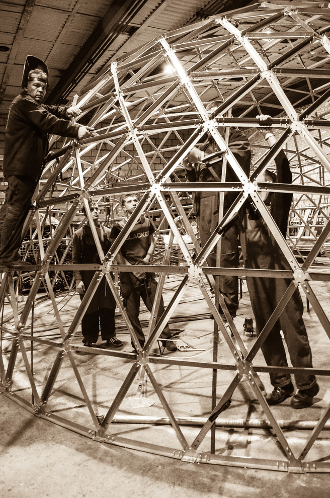 металлический каркас "GEODOME"