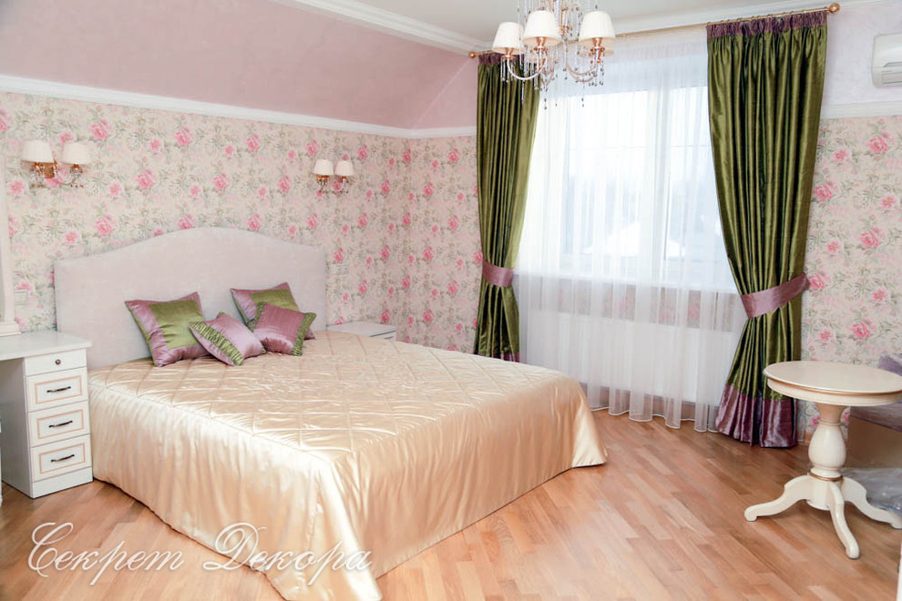 Дизайн штор в загородном доме