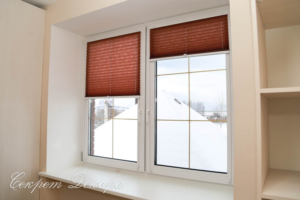 Дизайн штор в загородном доме