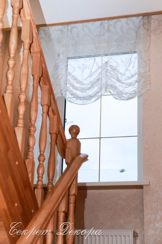 Дизайн штор в загородном доме