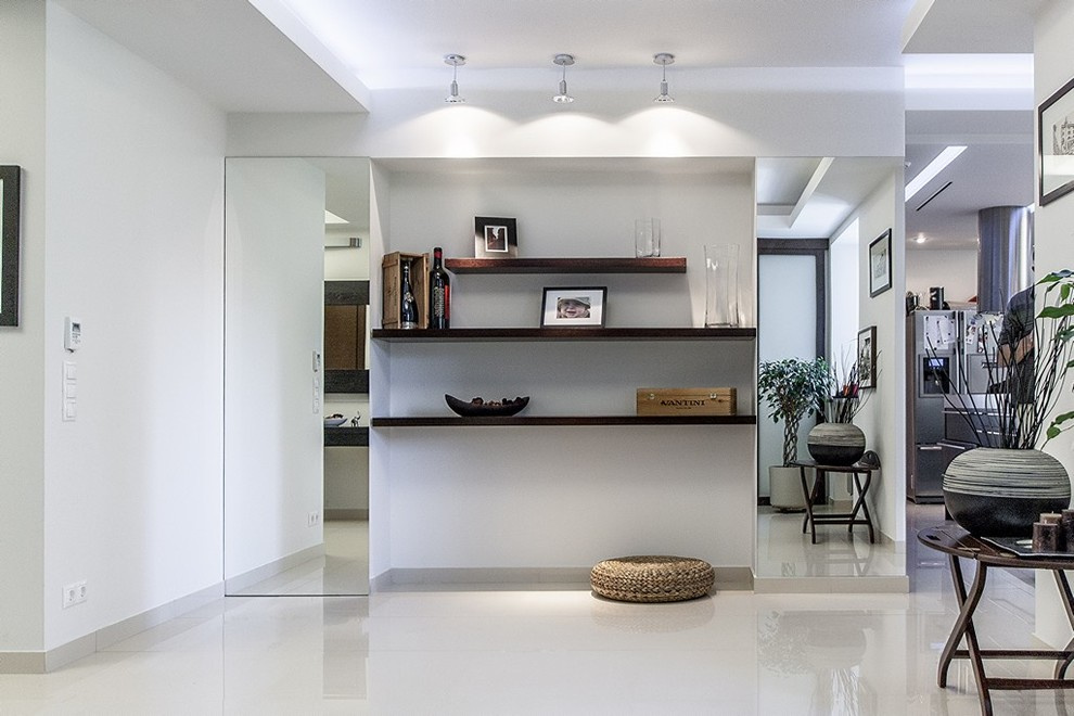 Квартира в стиле минимализм/хайтек