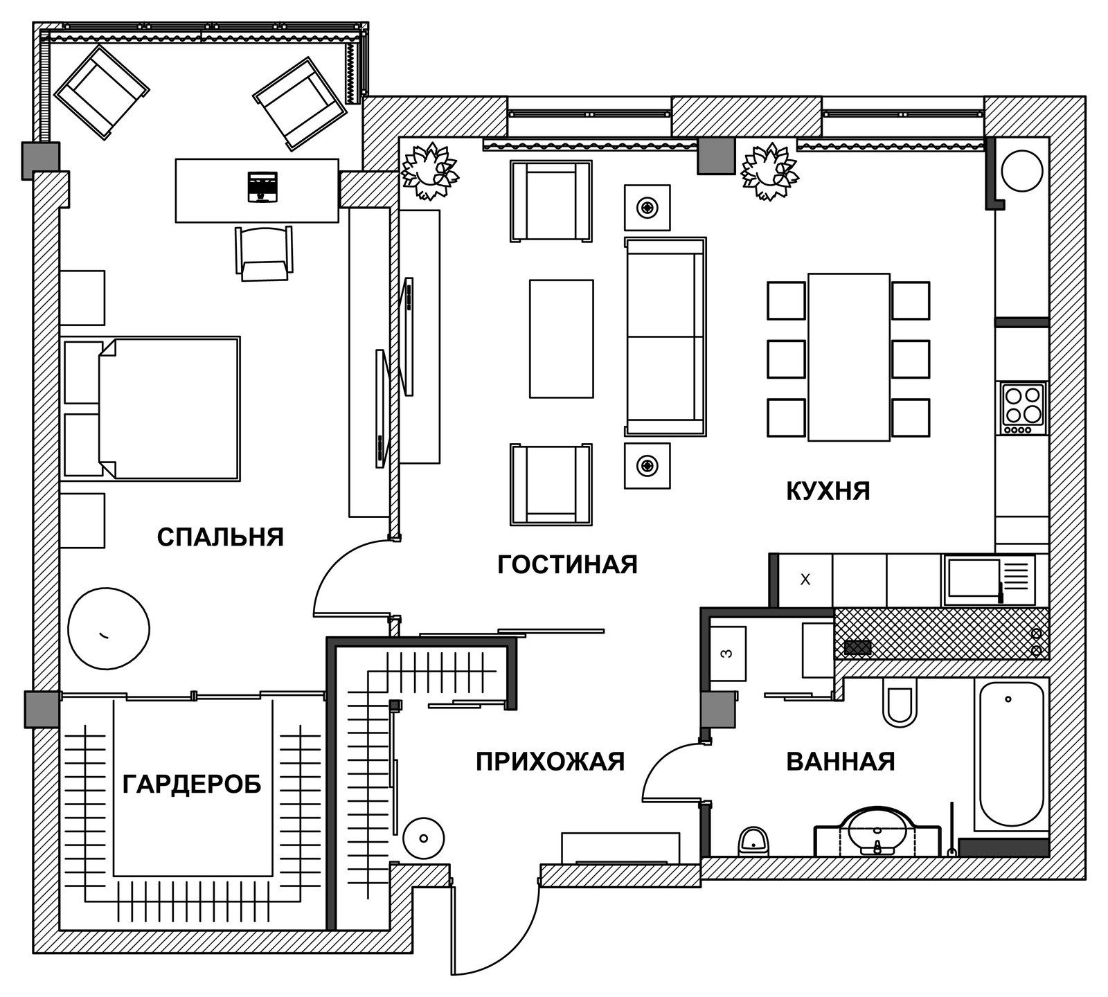 В стиле городских контрастов