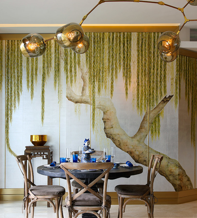 de Gournay: обои ручной росписи