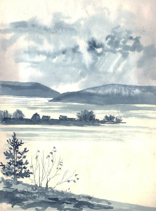 Мои черно-белые рисунки