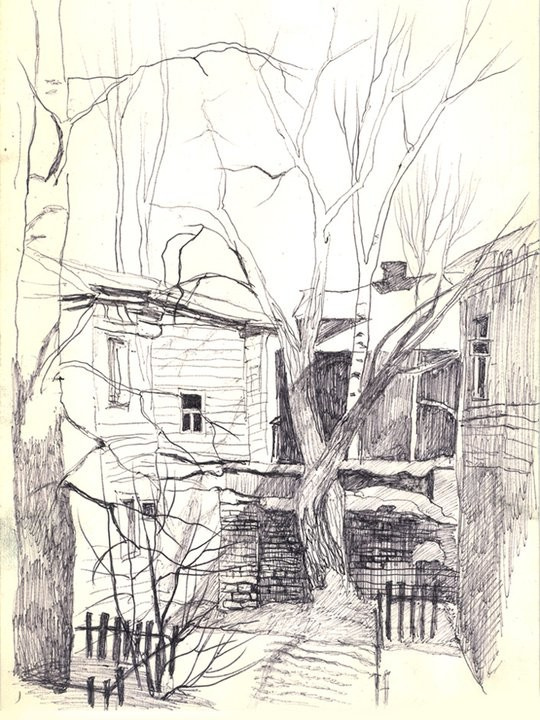 Мои черно-белые рисунки