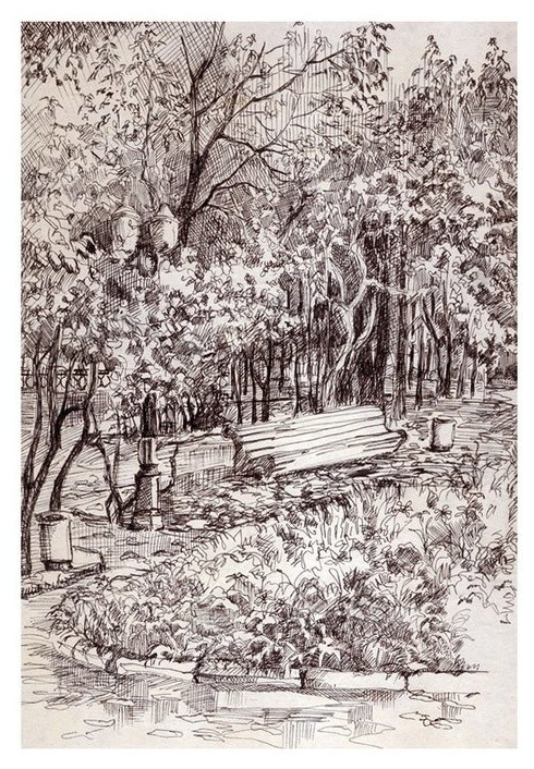 Мои черно-белые рисунки