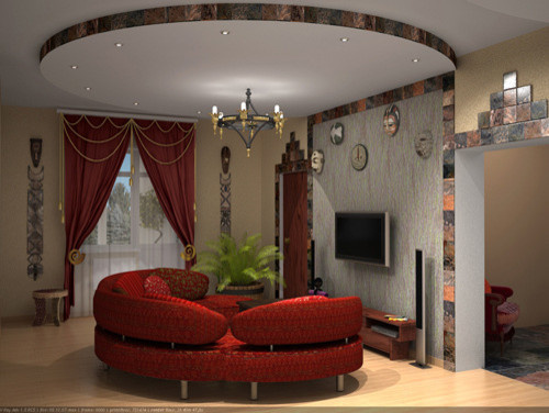 Дизайн гостинной