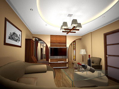 Дизайн гостинной