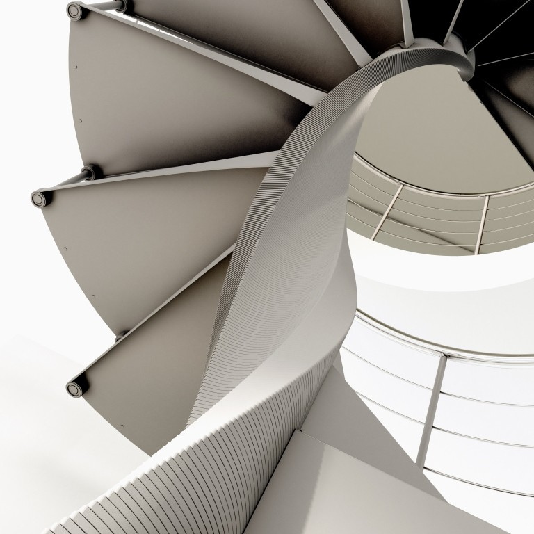 Интерьерная лестница Модель E20