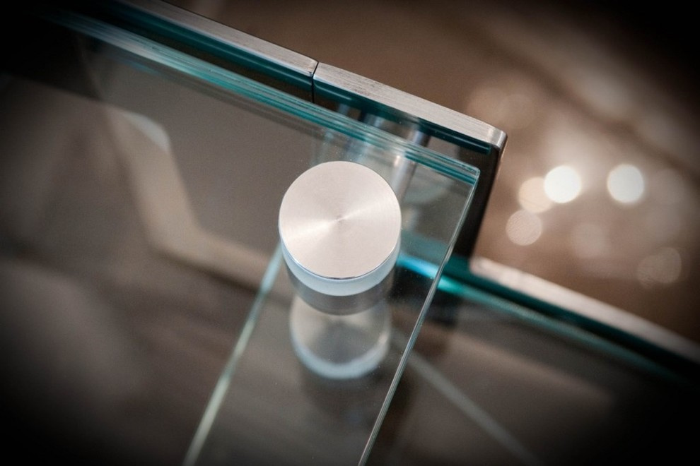 Интерьерная лестница Модель Laser Glass