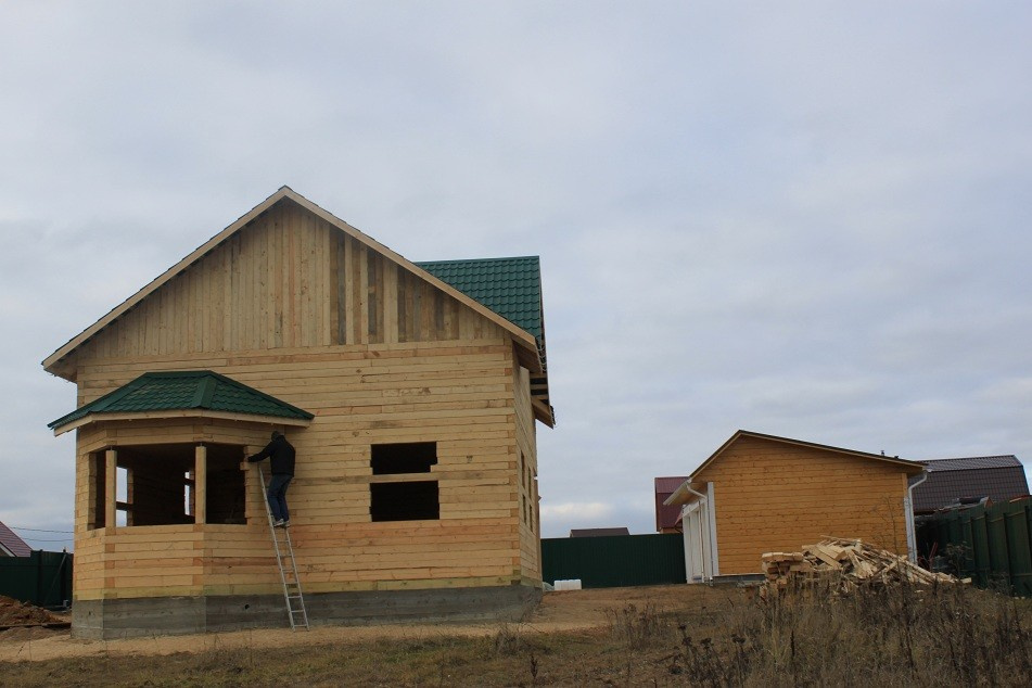 Дома из бруса