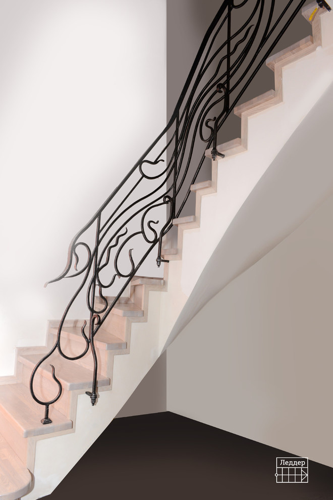 Лестницы на металлическом каркасе