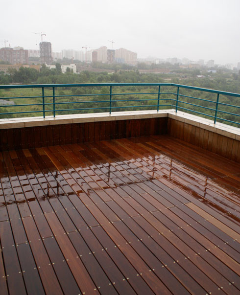 Терраса из ипе