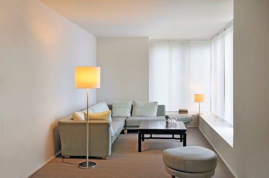 SOPRANA - светильники с текстильными абажурами.