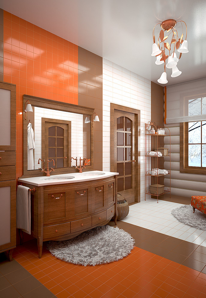 Дом из оцилиндрованного бревна, площадью 273,5м2