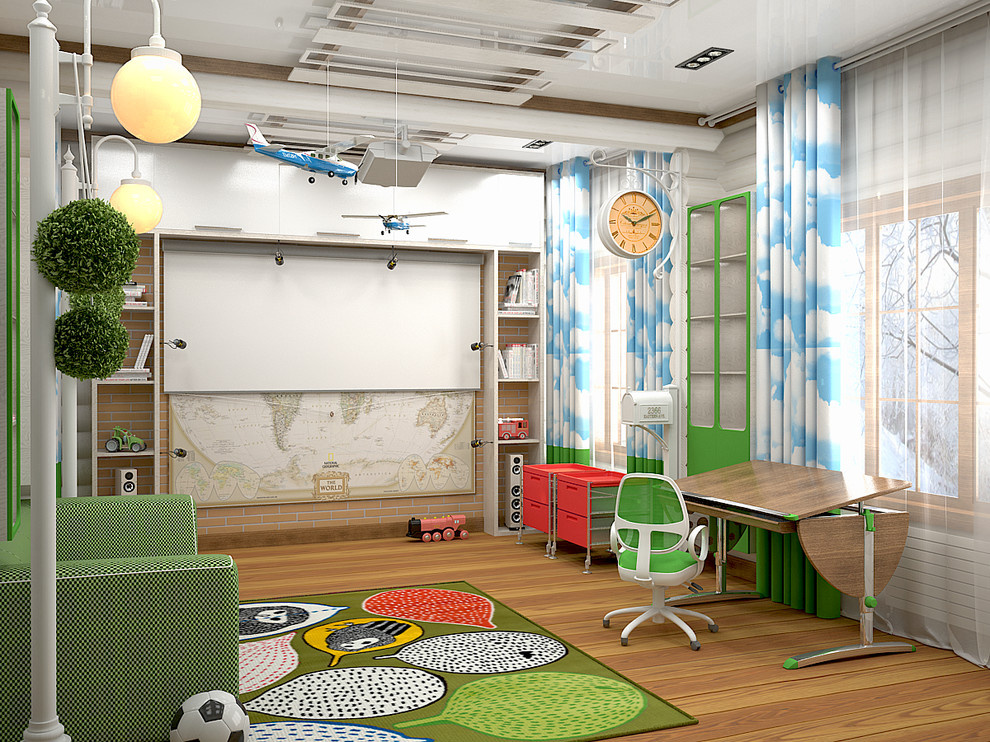 Дом из оцилиндрованного бревна, площадью 273,5м2