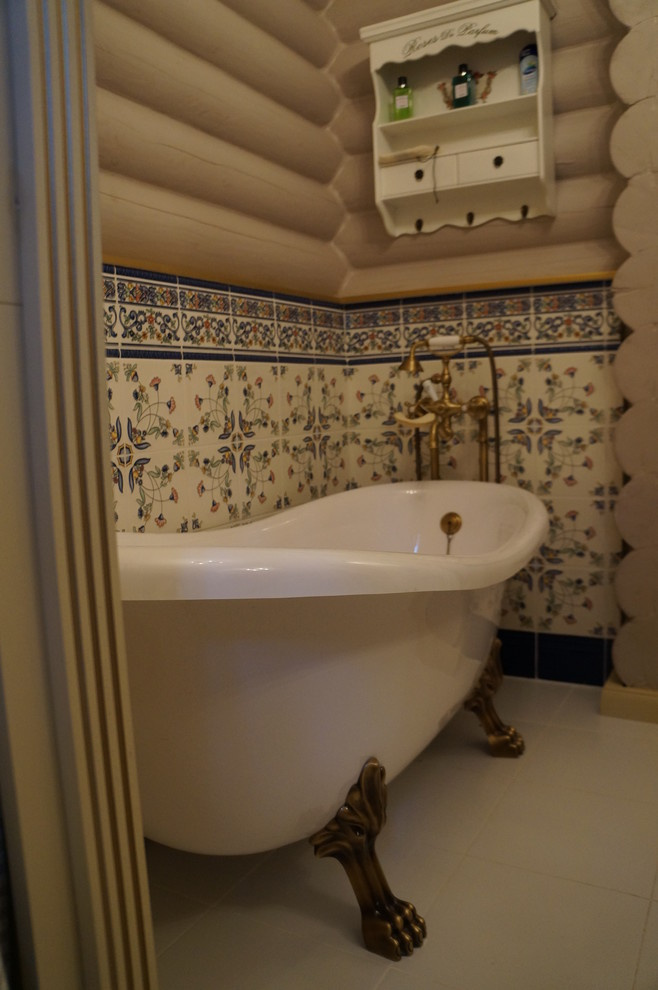 Нouse in a pine forest