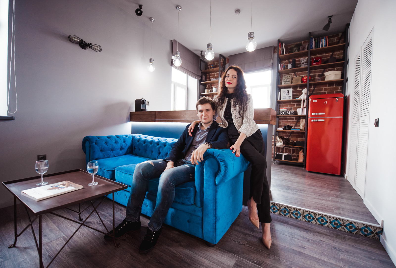 Съемка квартиры под крышей