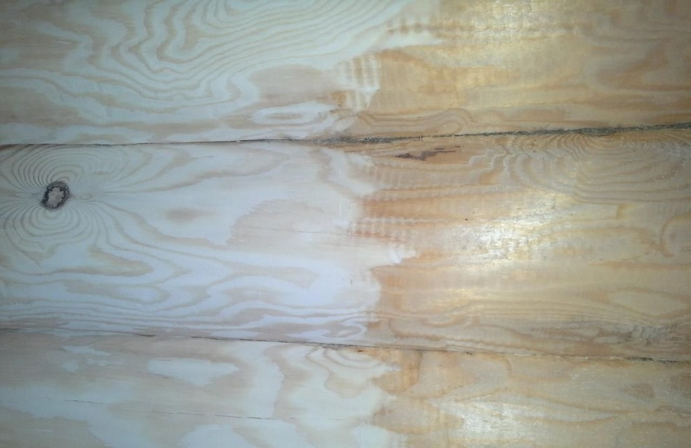 производим работы по шлифовке, покраске, конопатке срубов