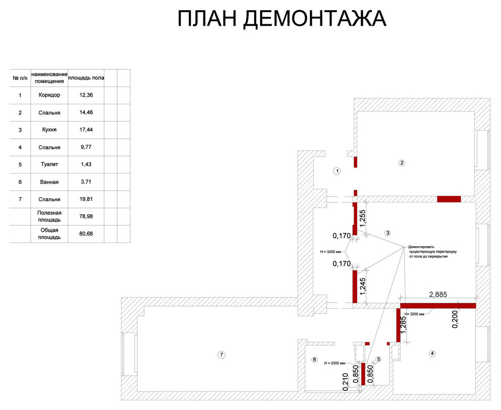 Квартира Москва 80 кв.м