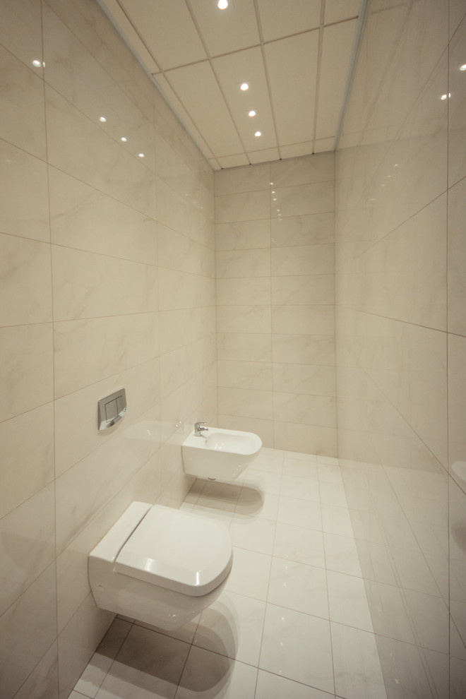 Ванная с декоративным панно от ALEX TURCO