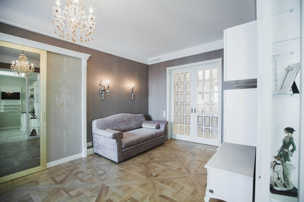 Дизайн проект трехкомнатной кваритры в ЖК "Oxygen"