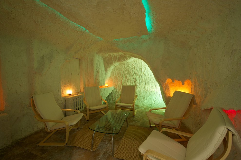 Галокамера. Плитка и соль.