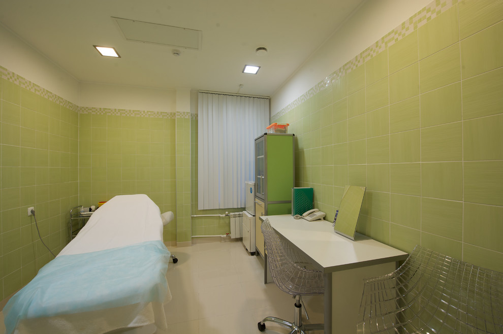 Кабинет врача. Плитка и мозаика.