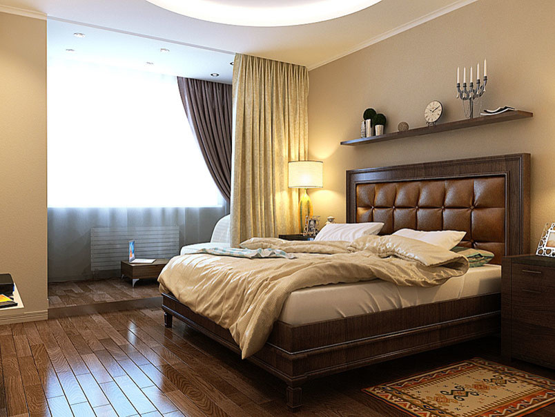 Обложка проекта: Bedroom golden sands