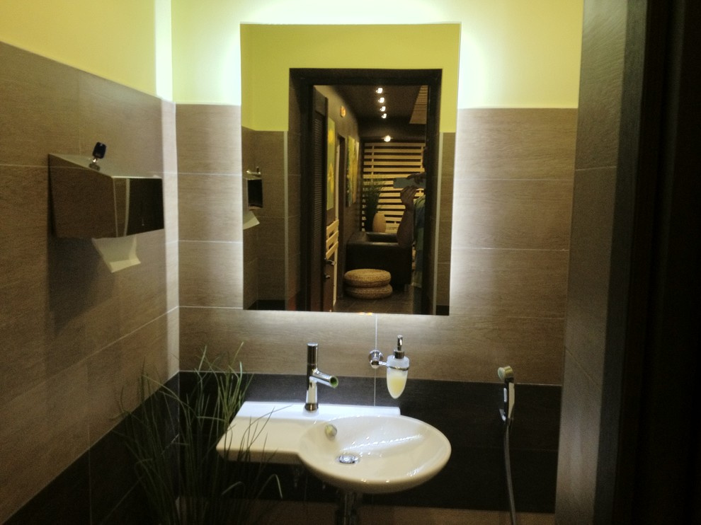 Фото объектов где устанавливалась наша сантехника.