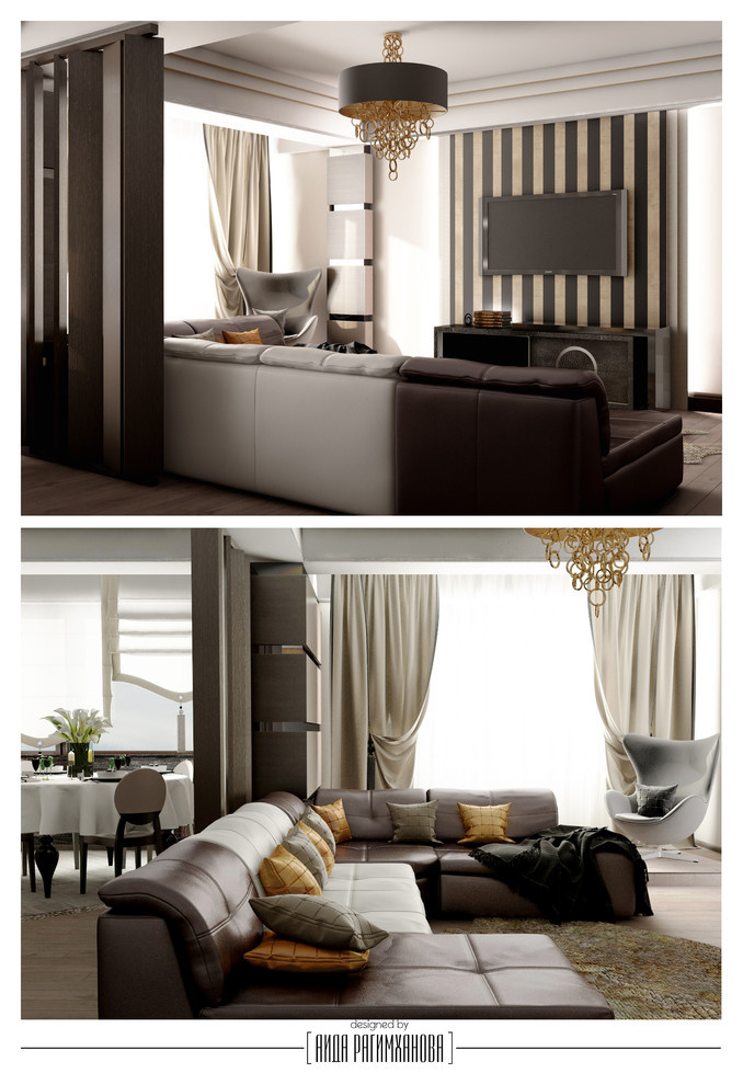 Квартира-студия для молодой пары