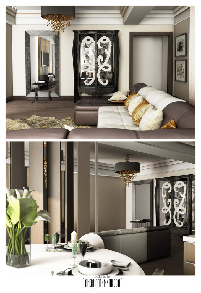 Квартира-студия для молодой пары