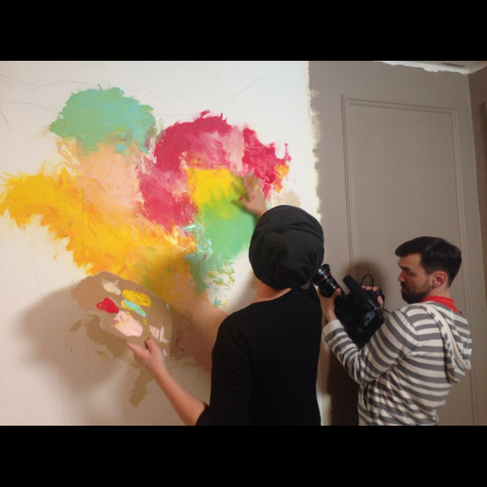 WALLPAINTING: magic elephant