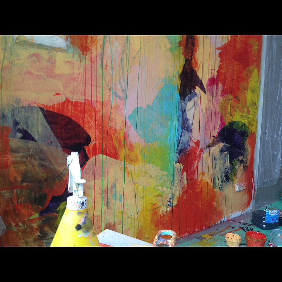 WALLPAINTING: magic elephant