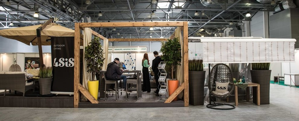 4SIS OUTDOOR LIVING на выставке Garden Build 2015