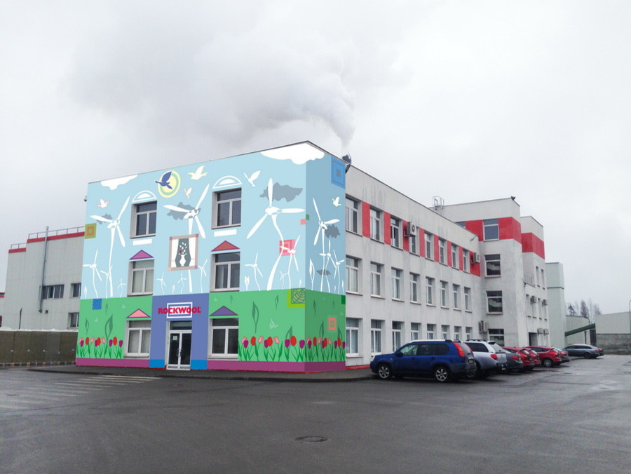 Росписи фасадов