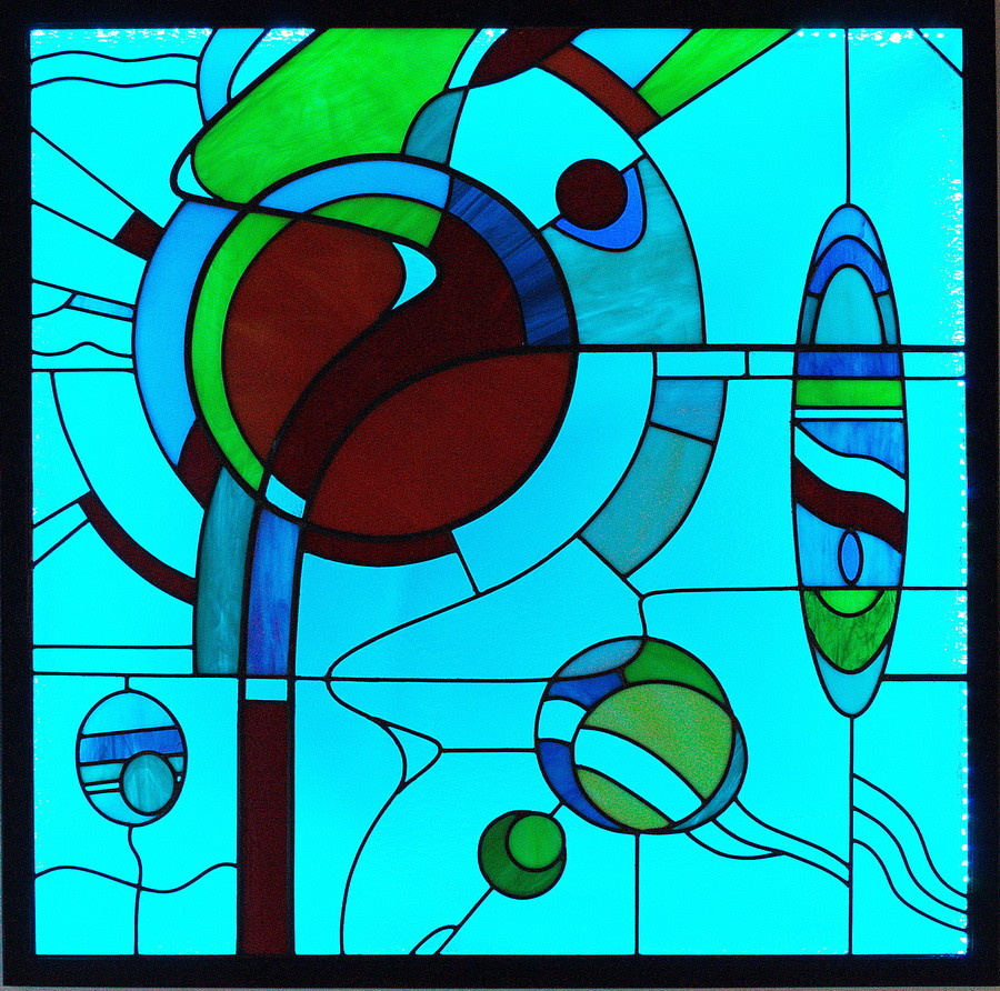 Обложка проекта: Витраж "Космос"