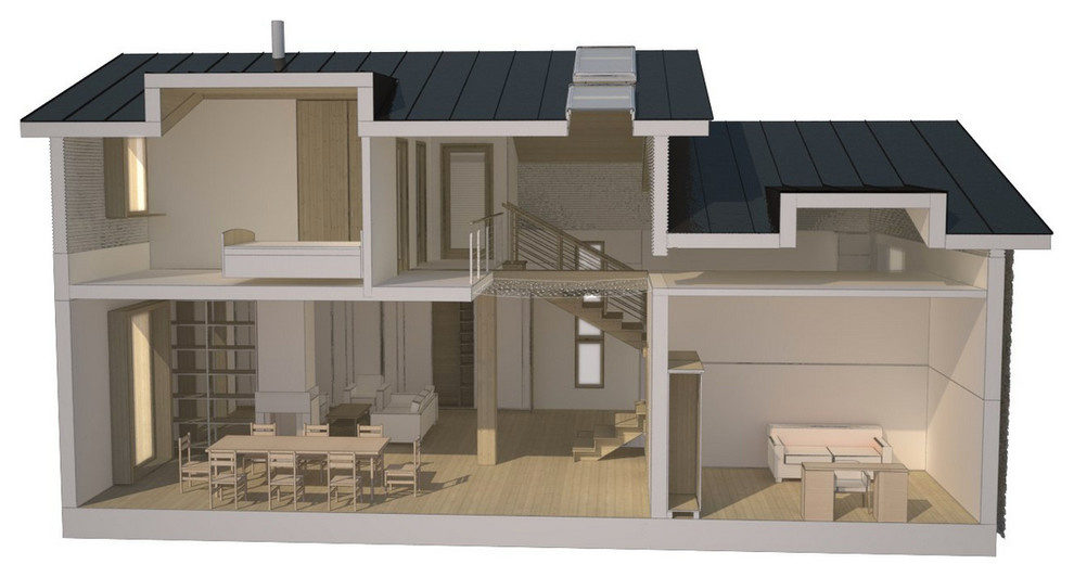 Дом в уровнях