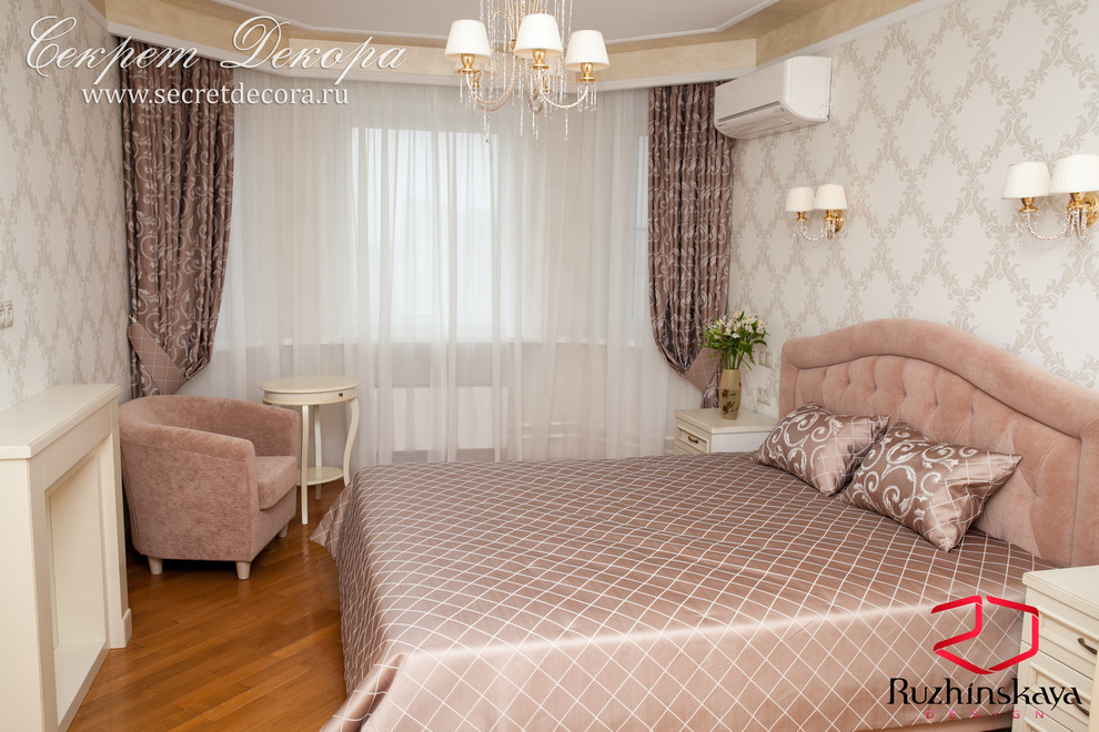 Шторы в спальне