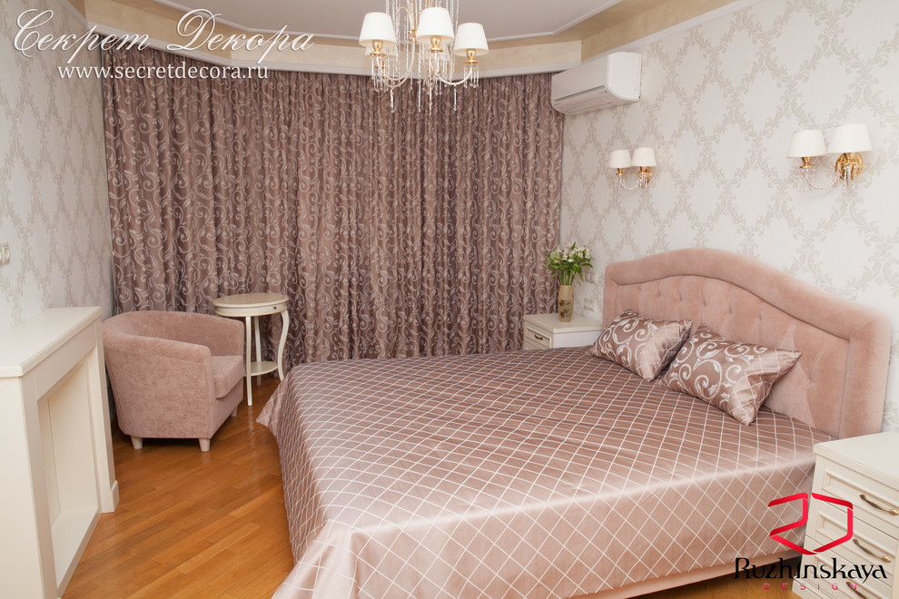 Шторы в спальне