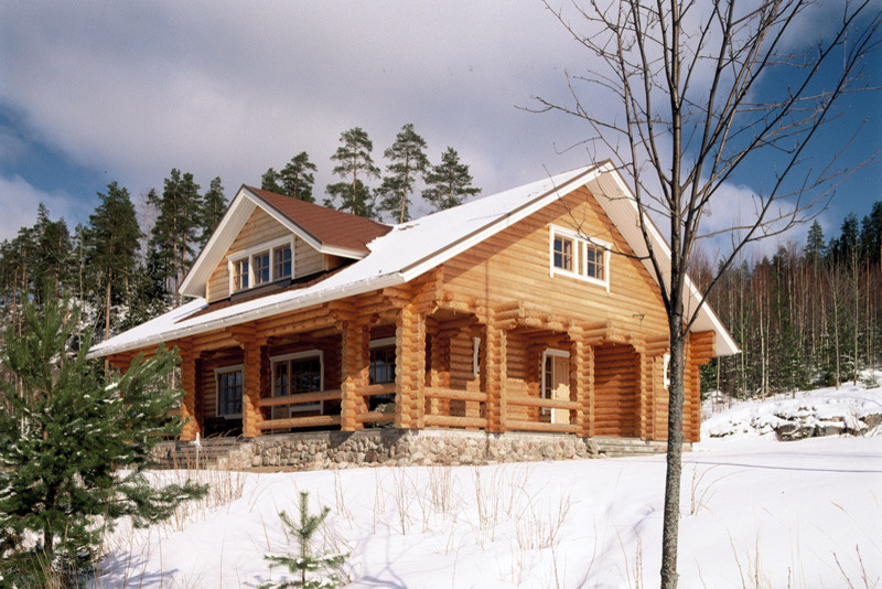 Деревянный дом 1