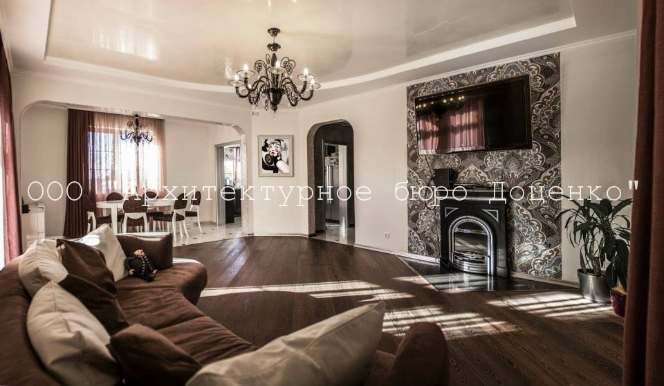 Обложка проекта: Интерьеры дома в пос.Новодубовской