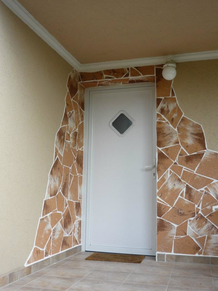 Интерьеры с гибким камнем