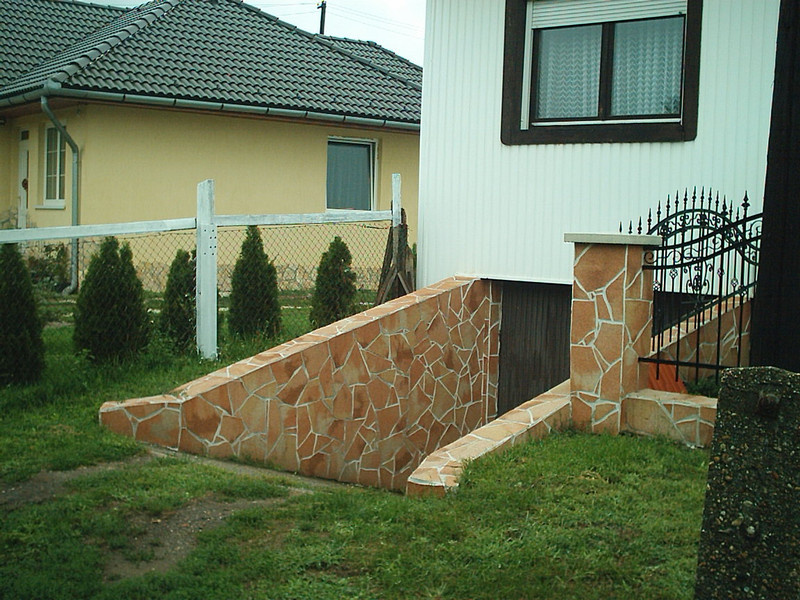 Фасад с гибким камнем