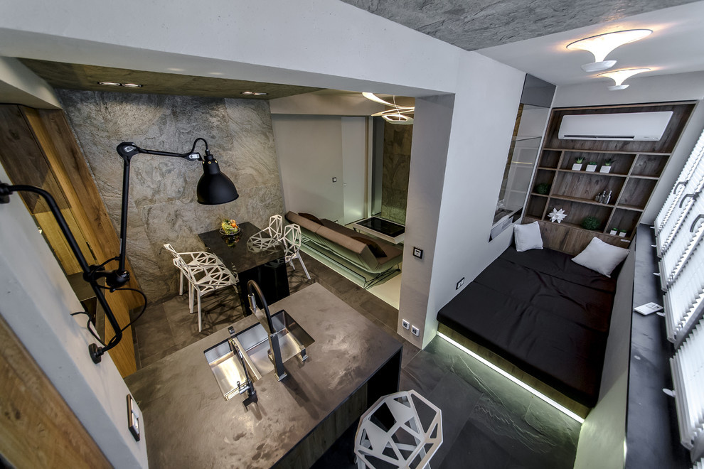 Кухня-гостиная для ТВ-проекта "Квартирный вопрос"