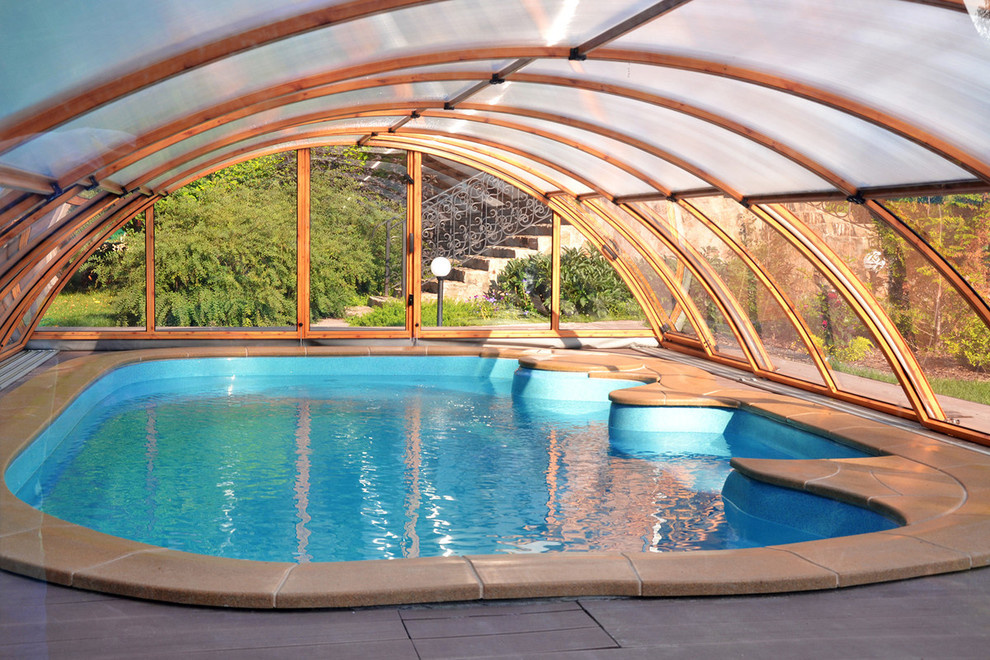 Композитный бассейн в СНТ "Курчатовец" (Челябинская область)